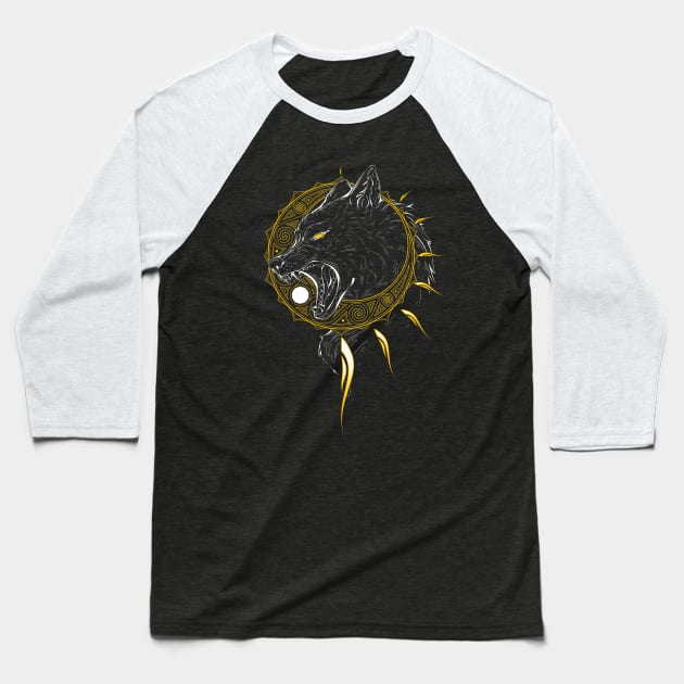 Devour the Sun Baseball T-Shirt by ChocolateRaisinFury